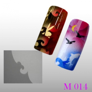 Airbrush Schablonen Selbstklebende M014