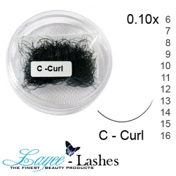 C -Curl Wimpern 0.10x