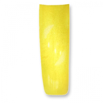 UV Farbgel metallic banana gelb