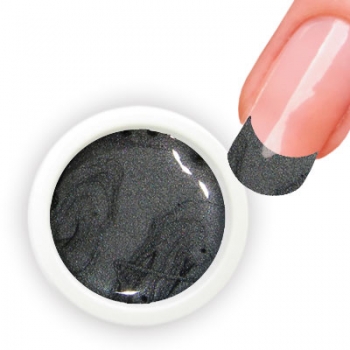 UV Farbgel Metallic black