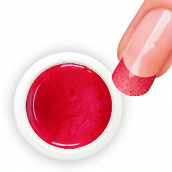 UV Farbgel metallic rose