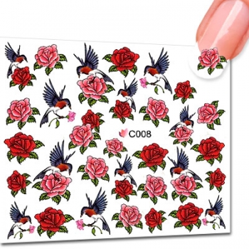 Nagelsticker C008