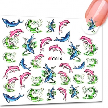 Nail Sticker C014