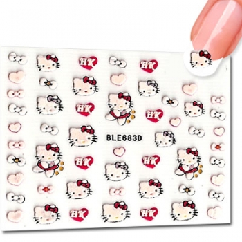 Nailsticker Hello Kitty BLE683D