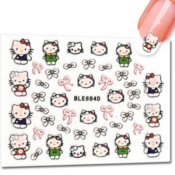 Nailsticker Hello Kitty BLE684D