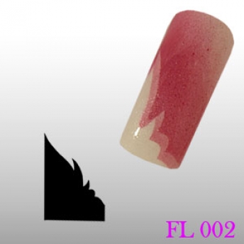 FL002 Airbrushschablone