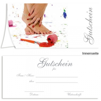 Gutscheine Fußpflegestudio