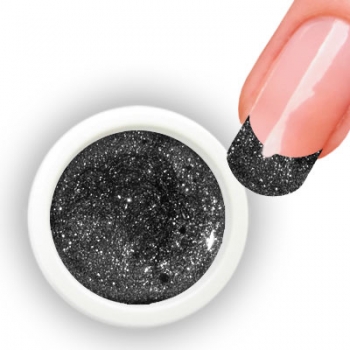 Glitter Gel Anthrazit