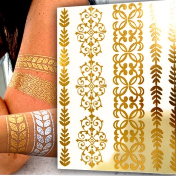 Gold Tattoos 13