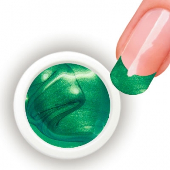 Farbgel metallic Green