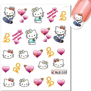 Nailsticker Hello Kitty BLE1320