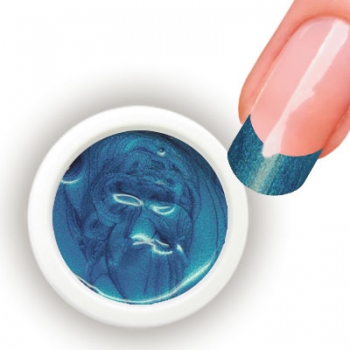 Farbgel metallic Indigo