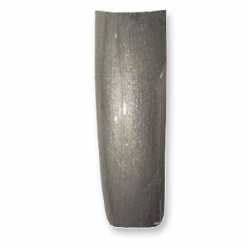 UV Farbgel metallic silber Grau Silk