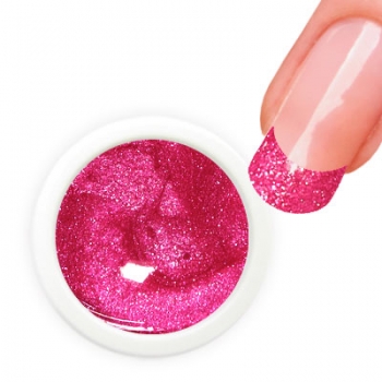 Glitter Gel Coral Pink