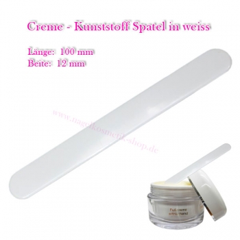 Cremespatel Plastik