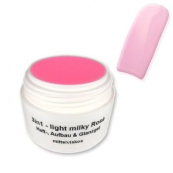 light milky Rosé Gel