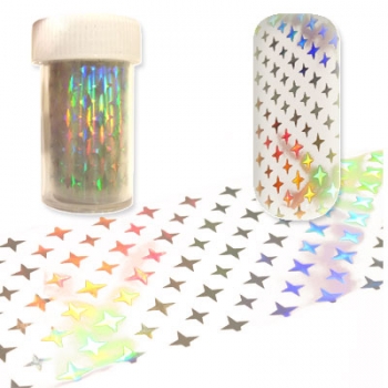 Transferfolie Sterne Nail Art