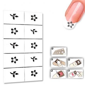 Nagellack Airbrush Schablone