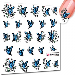 Nailart Sticker Schmetterling BLE1400Nailart Sticker Schmetterling
