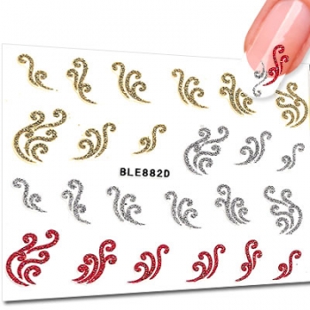 Nailart Sticker BLE882D