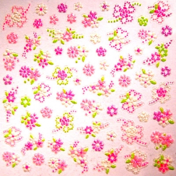 Nagelsticker Blüten