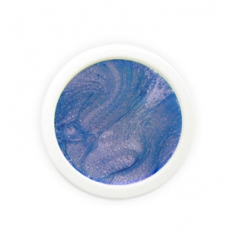 Neon Glitter Blau Farbgel