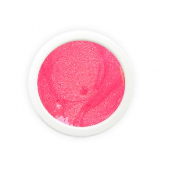 Neon Glitter Farbgel Pink