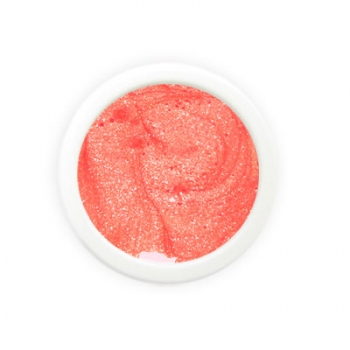Neon Glitter Rose Farbgel
