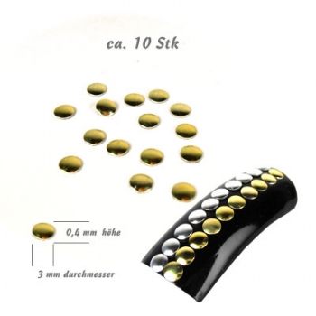 Nieten Rund gold