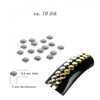 Nieten Rund silber