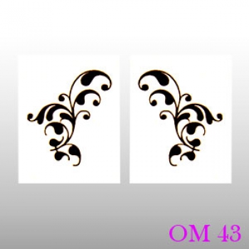 Airbrush Schablone OM43