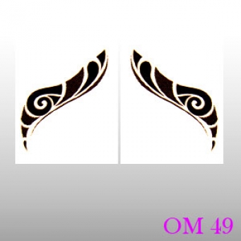 Airbrush Schablonen selbstklebend OM49