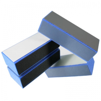 Polierblock 4-seitig blau