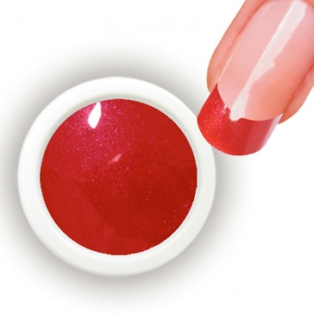Farbgel metallic Sparkling Red