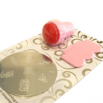 Stamping set