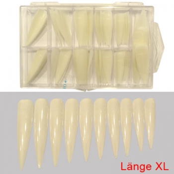 Stiletto Tips Natur XL