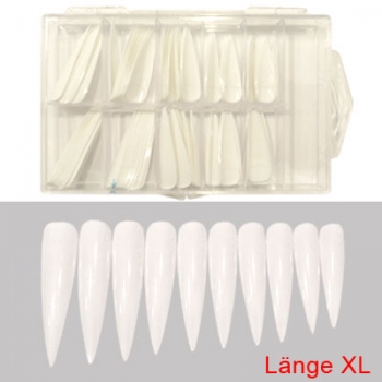 Stiletto Tips weiß XL