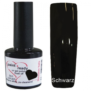 UV Nagellack schwarz