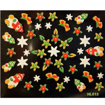 Weihnachts Nail sticker