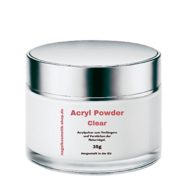 Acryl Pulver clear nagelkosmetik-shop