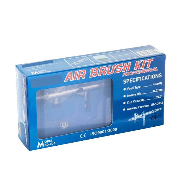 Airbrushpistole Verpackung
