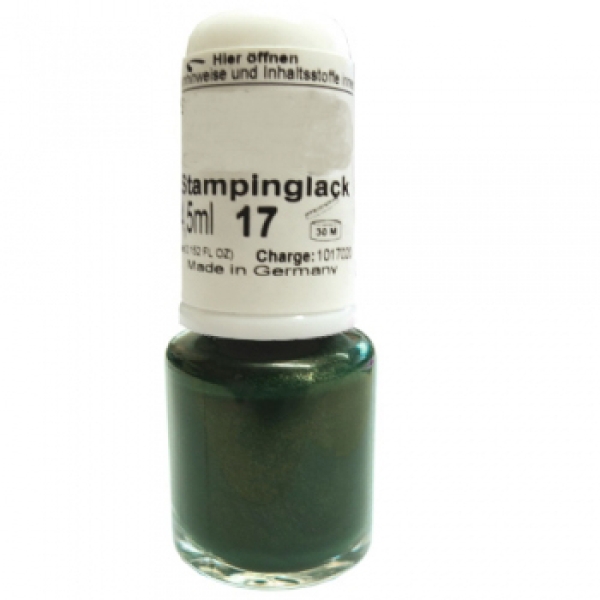 Stamping Polish grün
