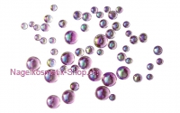 Glitter Strass Pearls Blau-Grün