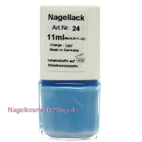 Nagellack Nr. 24 Hellblau 11ml