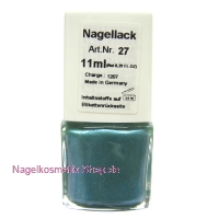 Nagellack Nr. 27 Türkis 11ml