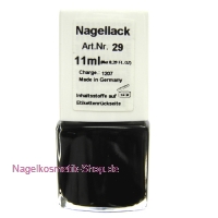 Nagellack Nr. 29 Schwarz 11ml