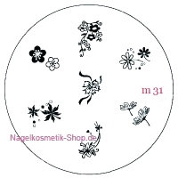 Stamping Schablone m31