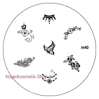 Stamping Schablone m40