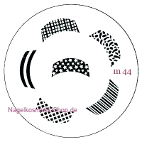 Stamping Schablone m44