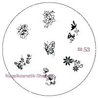 Stamping Schablone m53